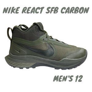 Nike React SFB Carbon Hiking Trail Boot Shoe Sequoia Men's Size 12 NEW B…